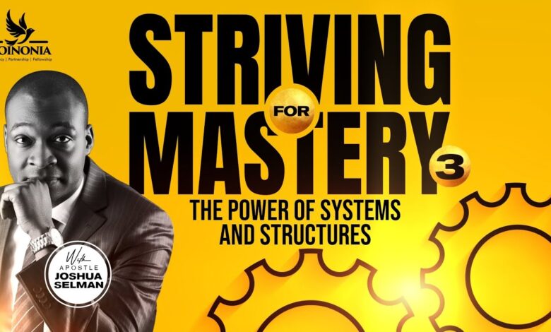 Songsvine - Apostle Joshua Selman – Striving For Mastery Pt 3