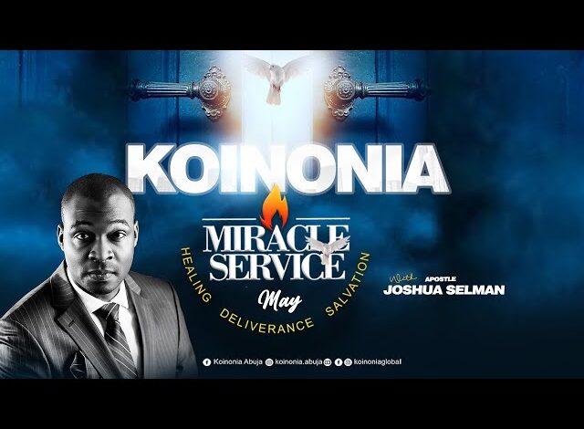Songsvine - May miracle service 2022